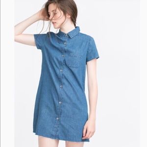 Zara denim dress